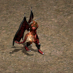 天堂遊戲炎魔的惡魔圖示