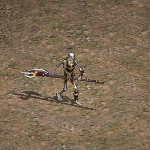 天堂遊戲腐爛的 骷髏槍兵圖示