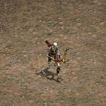 天堂遊戲腐爛的 骷髏弓箭手圖示